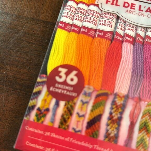 Rainbow Friendship Thread 36 Skeins New Craft - Picture 4 of 5